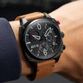 Hawker Hunter Retrograde Chronograph | Black Dial