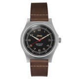 41mm JEEP WILLYS VINTAGE OFFICER'S MECHANICHAL COLOUR: SS/HERITAGE 3PC CRAZY HORSE LEATHER