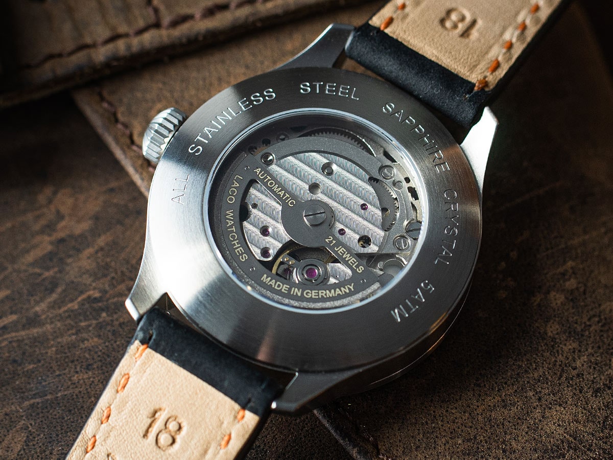 Neapal 39mm Automatic | Black Dial – Watch Gang