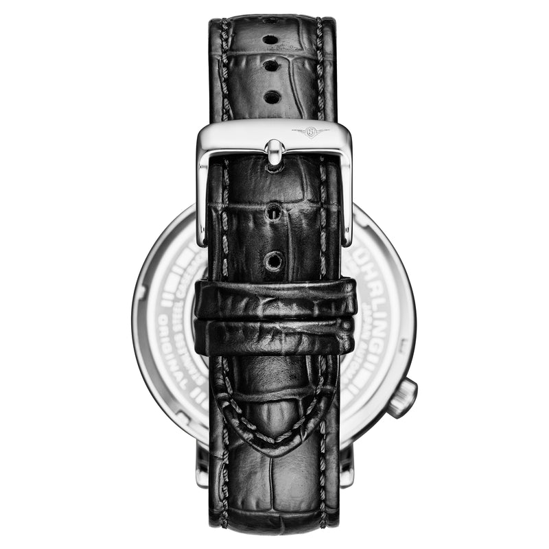 Quasar Skeleton Automatic 42mm Grey/Black | Gray Dial