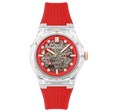Ravello Automatic Red / Silicone | Red Dial