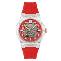 Ravello Automatic Red / Silicone | Red Dial