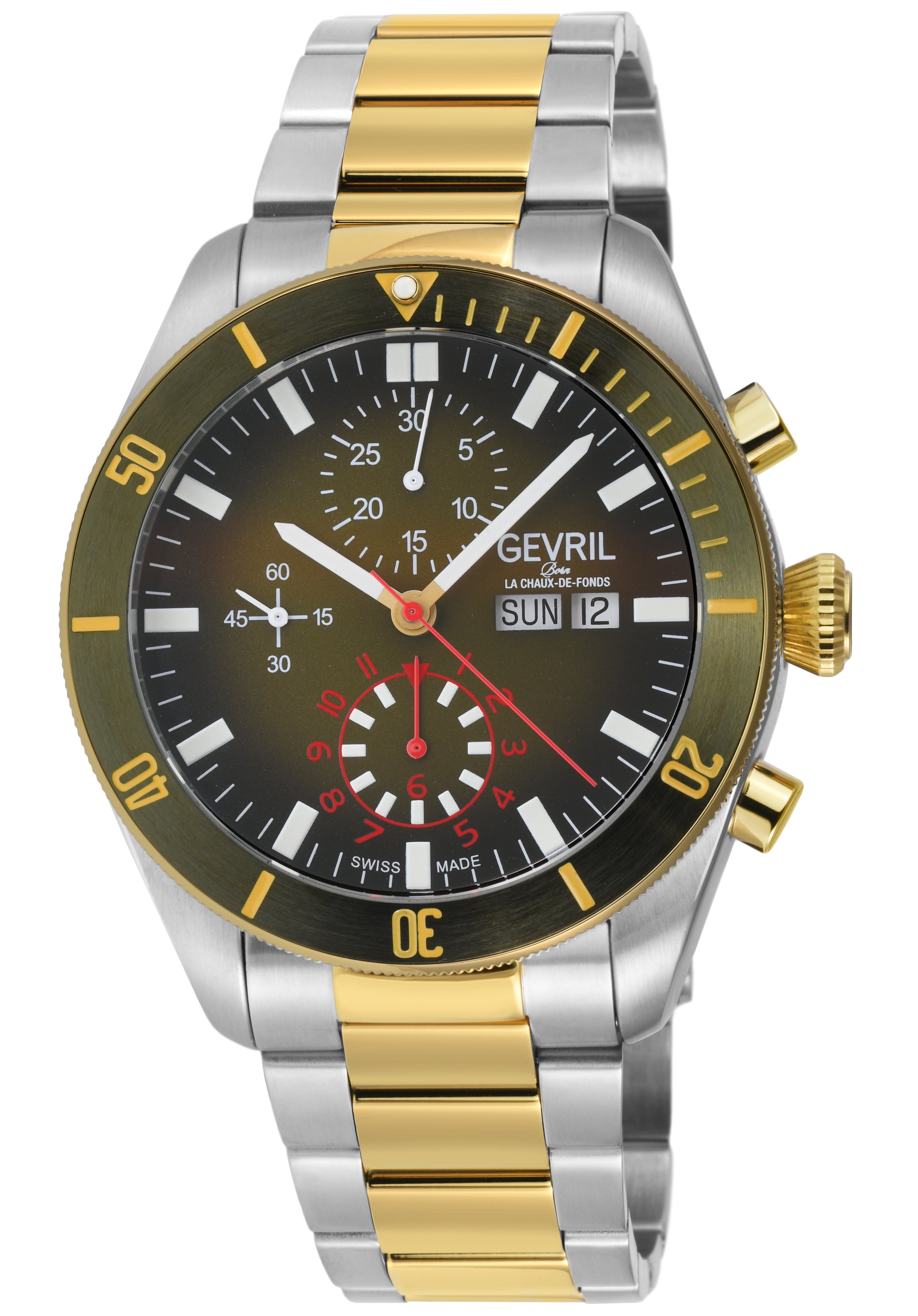 Canal Street Swiss Made SW200 two tone BGW9 luminescent indexes