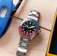 Dumas GMT Automatic Blue & Red  / Stainless Steel | Black Dial