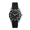 41MM STEEL NAVIGATOR W/ DATE AUTOMATIC (SSNAV-D AUTO) ON BLACK 3-PIECE RUBBER STRAP KIT AUTO SSNAV With Date on 11 Ballistic | Black Dial