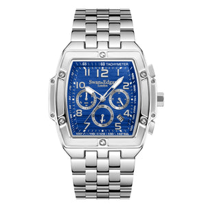 Ambassador Blue/Stainless Steel Blue Dial