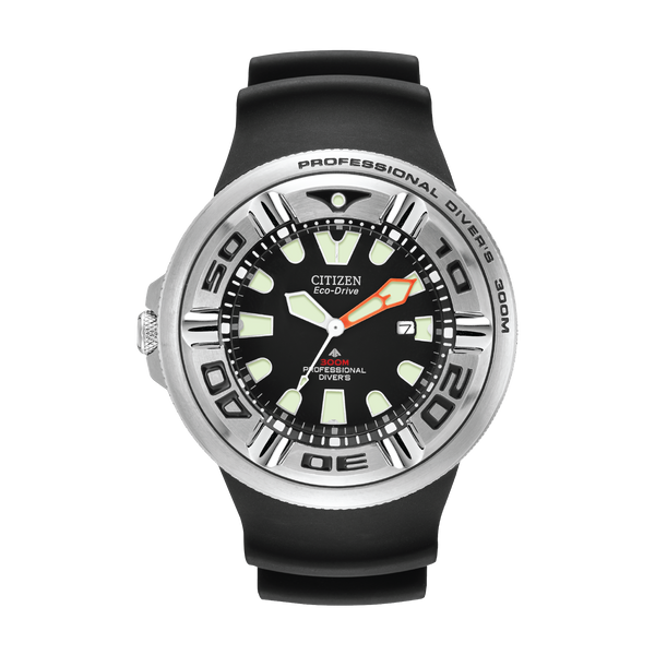 Promaster Dive Ecozilla Black / Polyurethane | Black Dial