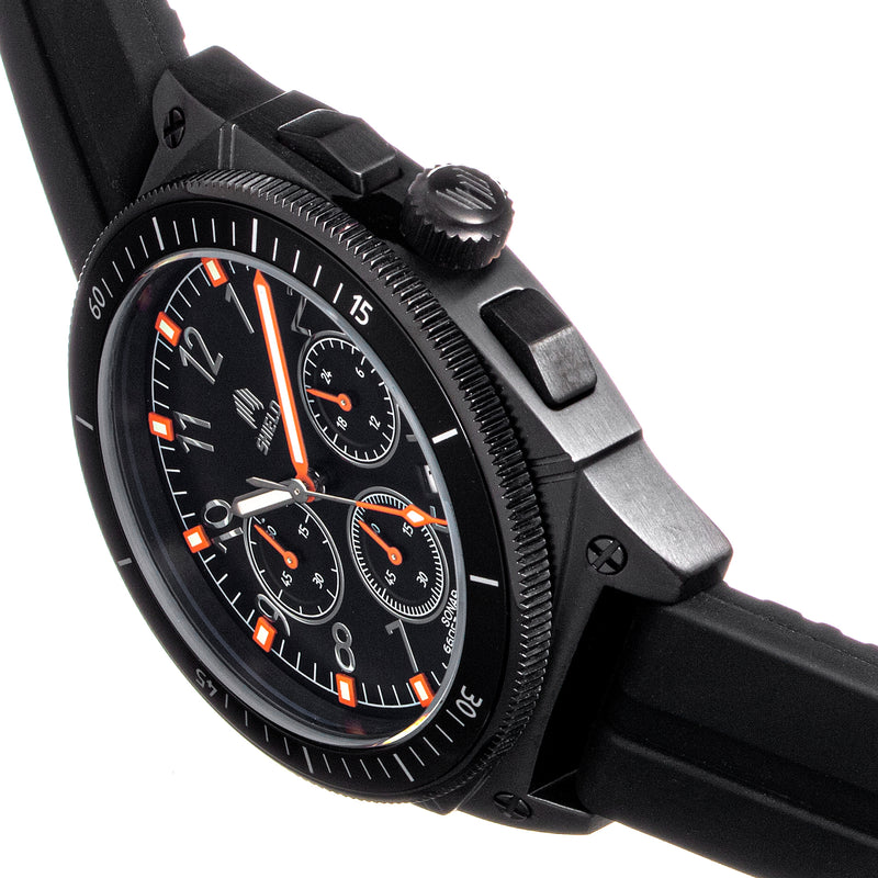 Sonar with Date Black | Black Dial