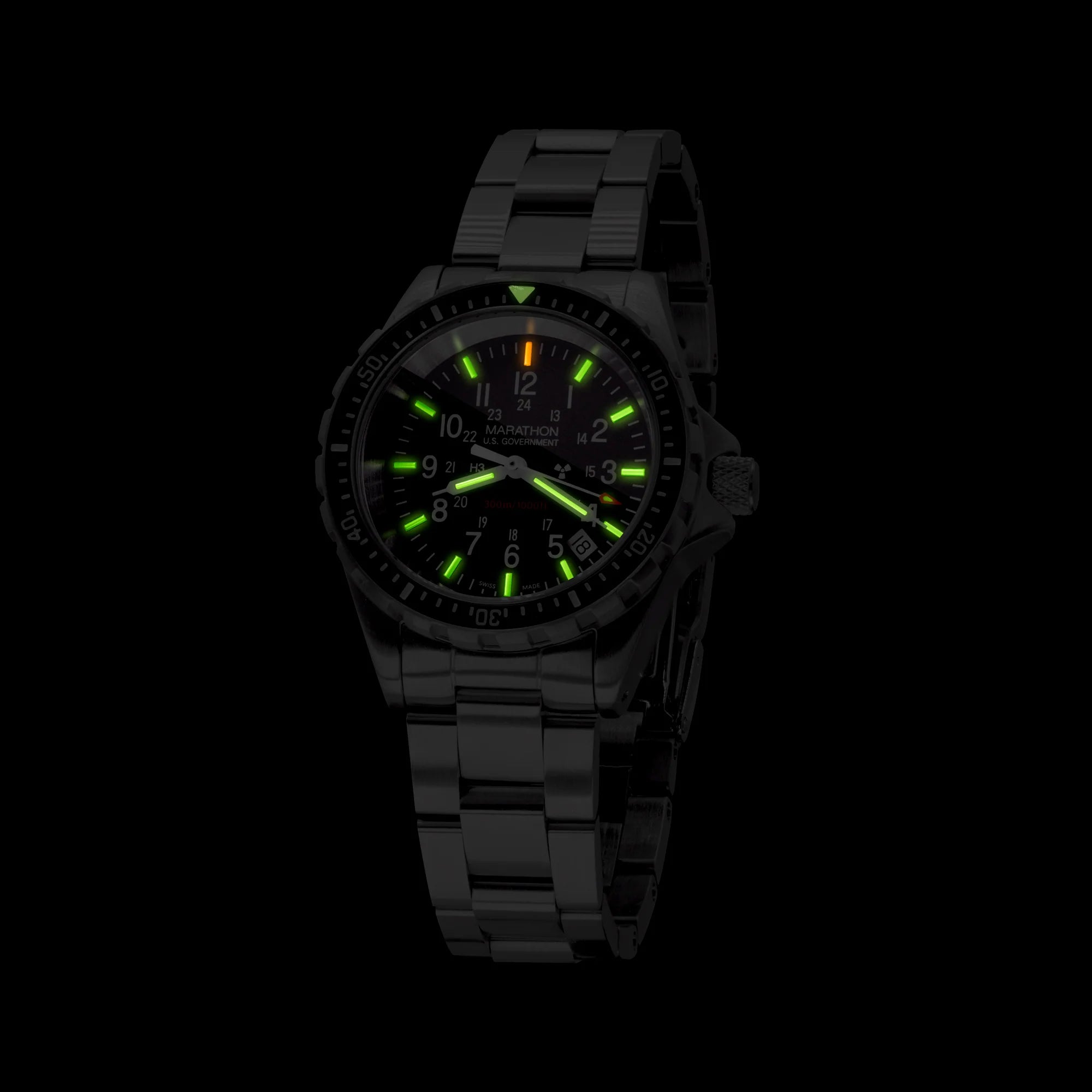 Dive SS/SS MPL STEEL (WW194007SS-0023) | Black Dial