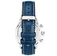 Monaco Blue/Leather/Blue Dial/Silver Case 934.02 | Blue Dial