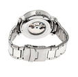 Automatic Aries Skeleton Bracelet Watch Silver/White | Silver Dial