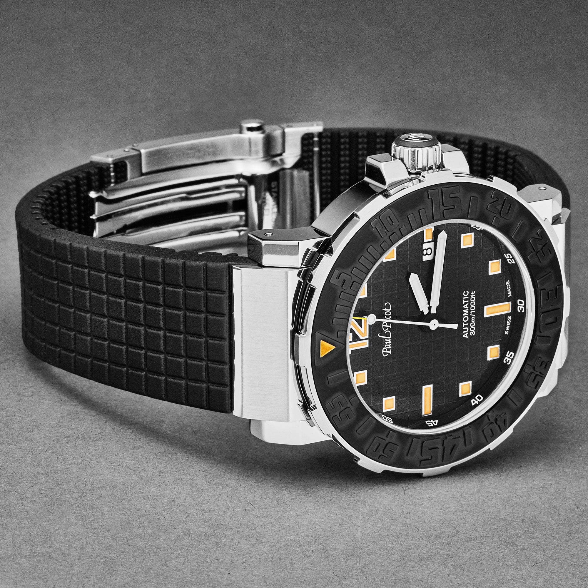 C-Type P4118.SNGNN3010 / Black | Black Dial