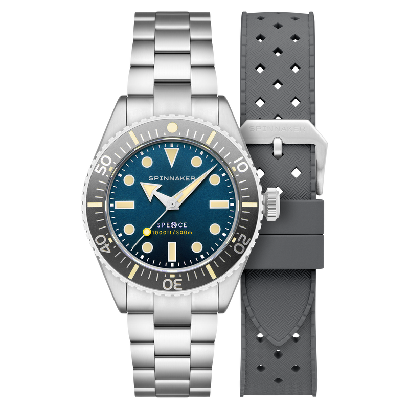 Spence 300 Automatic Blue/Stainless Steel | Blue Dial