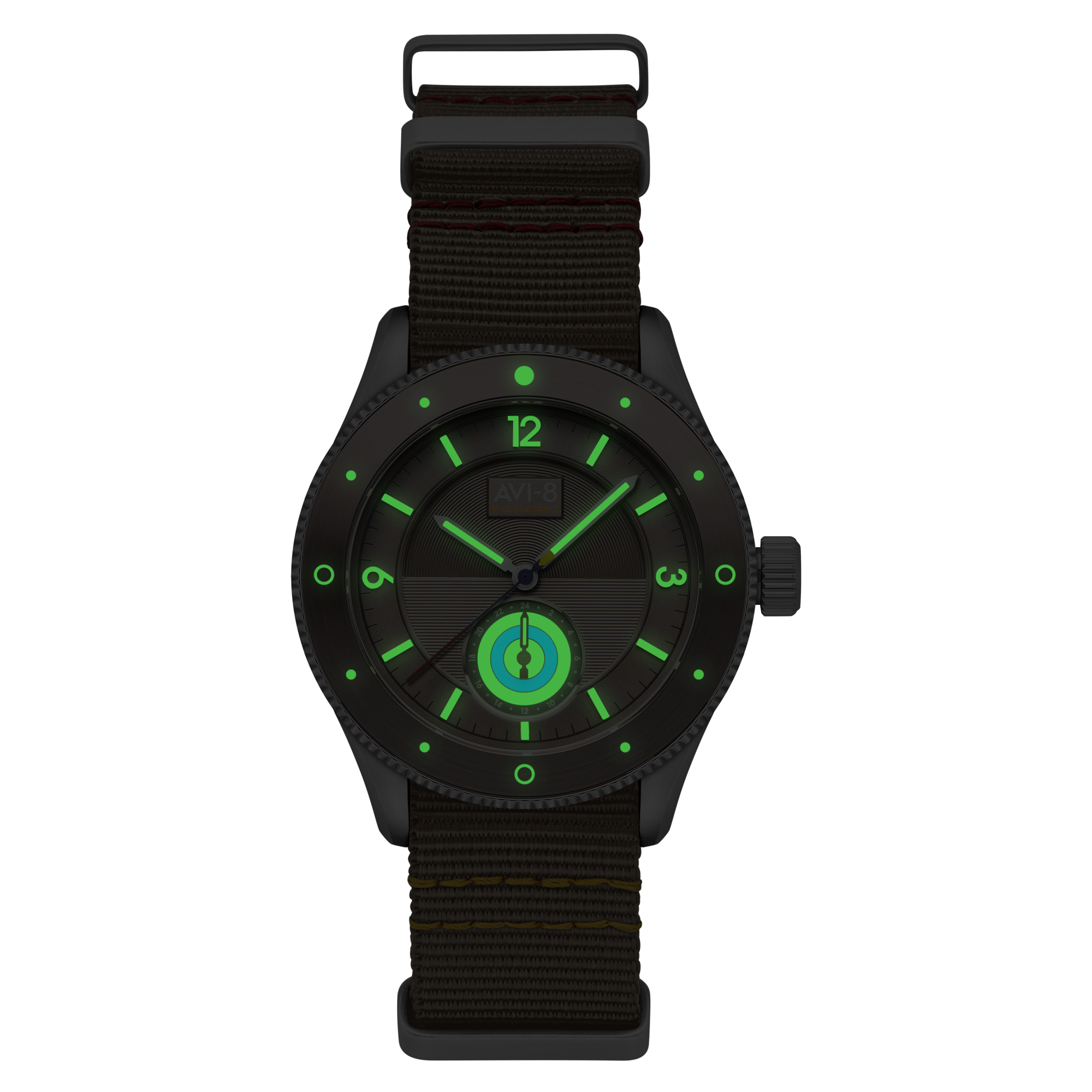 Airmaster Sector Meca-Quartz Grey / Nylon | Grey Dial