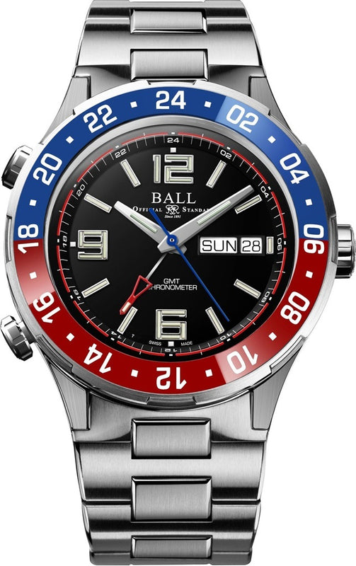 Roadmaster Marine GMT (Black / Titanium) | Black Dial