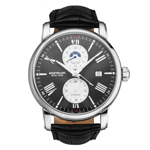 4810 DualTme 114858 / Black | Black Dial