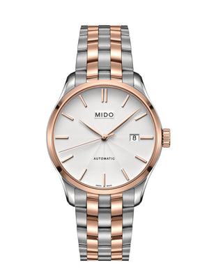 BELLUNA II GENT Silver/Gold/SS | Silver Dial