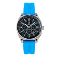 Sonar with Date Light Blue | Black Dial