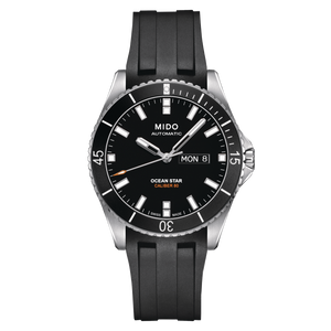 Ocean Star Black Rubber | Anthracite Dial