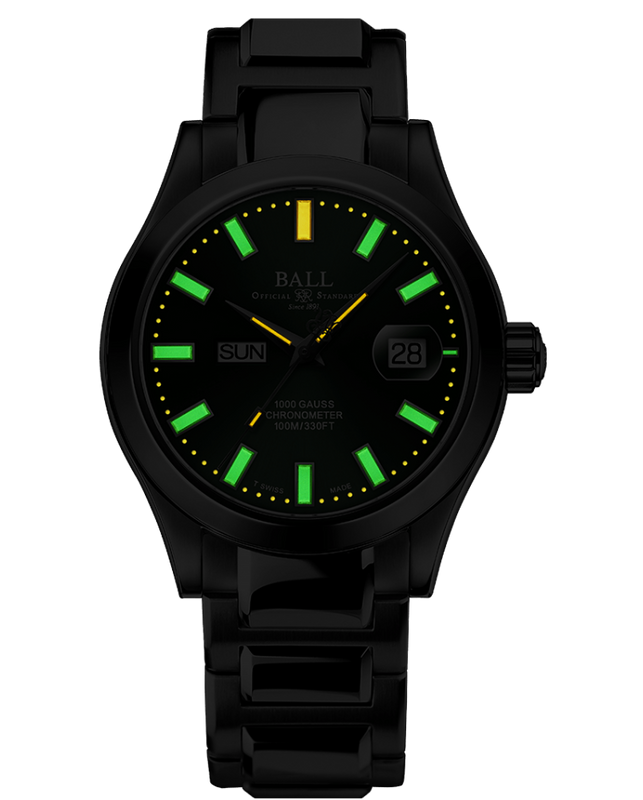 Engineer III Marvelight Chronometer Automatic Watch Green 40mm | Green Dial