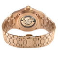 Gotham Swiss Automatic Movement, Black Embossed Dial, IPRG Bracelet | Black Dial