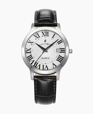 Genesis Black-tone White White Dial