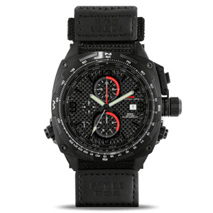 COBRA Black/Carbon | Black Dial