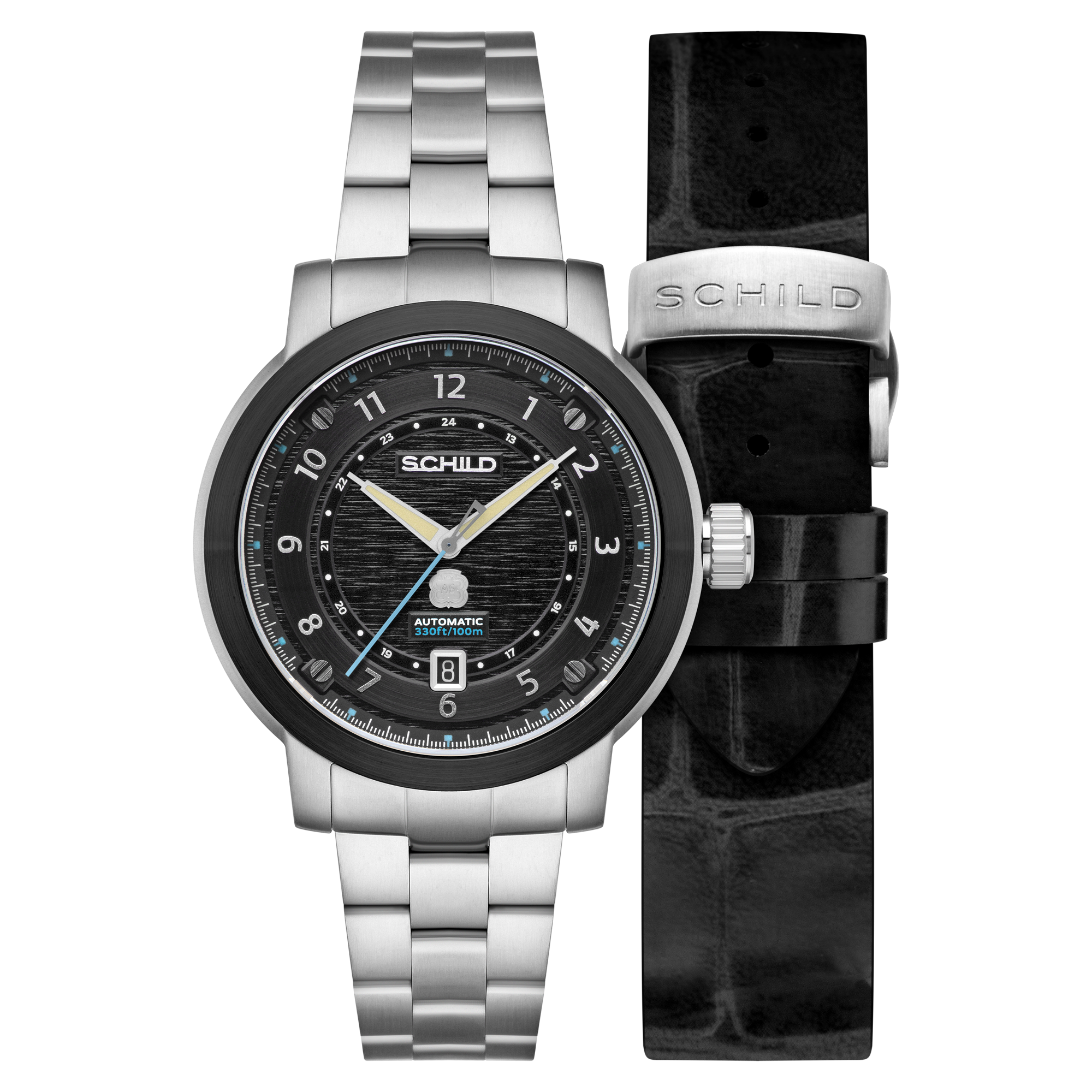 HEINRICH SWISS AUTOMATIC LIMITED EDITION LIMITED EDITION BLACK / STAINLESS STEEL | Black Dial