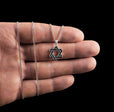 Star Of David Pendant Black Onyx