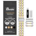 MET.615 | Jubilee Stainless Steel Watch Band 22mm / Two-Tone |  Dial