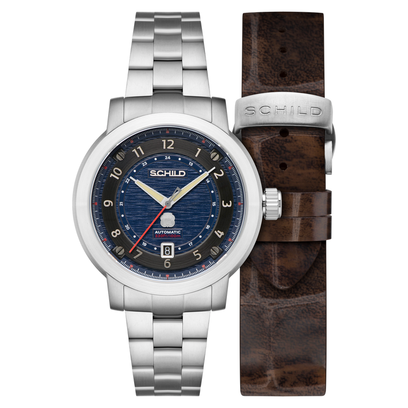 HEINRICH SWISS AUTOMATIC LIMITED EDITION LIMITED EDITION BLUE / STAINLESS STEEL | Blue Dial