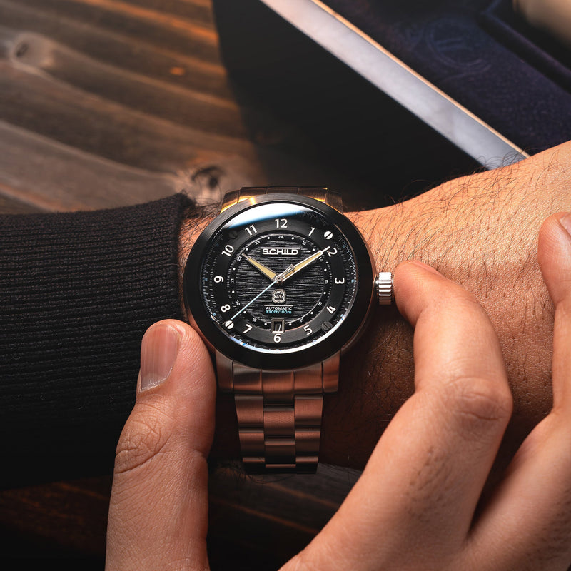 HEINRICH SWISS AUTOMATIC LIMITED EDITION LIMITED EDITION BLACK / STAINLESS STEEL | Black Dial