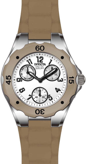 Angel White Dial / Grey Silicone Strap White Dial