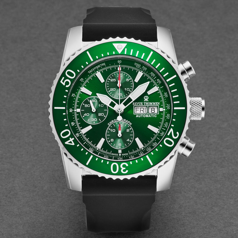 Diver 17030.6532 / Green | Green Dial