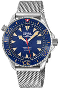Hudson Yards Swiss Automatic SW200 - Date display Diver watch, Blue Ceramic bezel, Blue enamel dial with Old Radium Luminous | Blue Dial