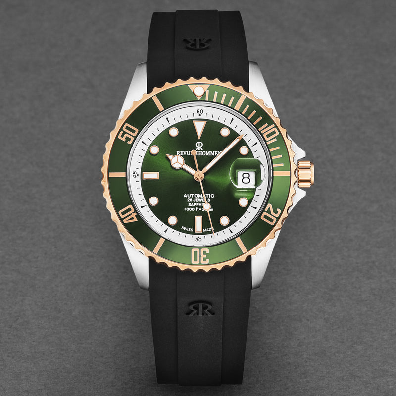 Diver 17571.2354 / Green | Green Dial
