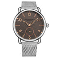 Symphony Silver/Stainless Steel/Coppertone Dial/Silver Case