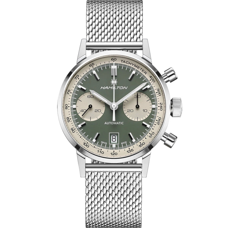 American Classic Silver/SS | Green Dial
