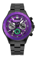 The Joker - Chaos Timekeeper 42mm Purple - {Extended Ship Time} |  Dial