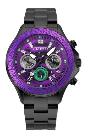 The Joker - Chaos Timekeeper 42mm Purple - {Extended Ship Time} |  Dial