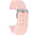SIL.100 | Quick Release Slim Soft Rubber Silicone Watch Band - 22mm, Pink 22mm / Pink |  Dial