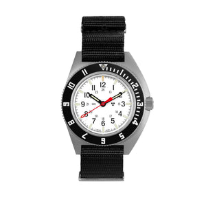 41mm SSNAVArctic Edition, Type II - Pilot's Automatic 41mm SSNAV Arctic-DS Nylon | White Dial