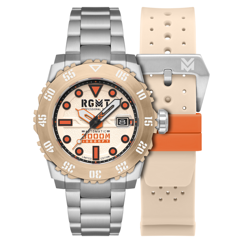 Ohio Automatic Limited Edition Beige / Stainless Steel | Beige Dial