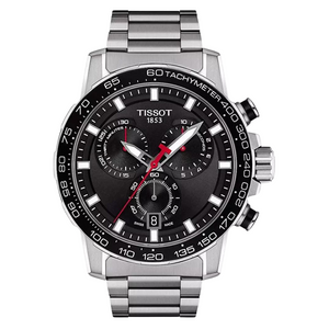 Supersport Chrono Black / Stainless Steel Black Dial