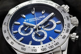 Raceway GMT Quartz 42mm Chronograph Blue