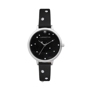 Catherine Black / Leather | Black Dial