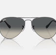AVIATOR GRADIENT UNISEX Gunmetal / Grey Gradient |  Dial