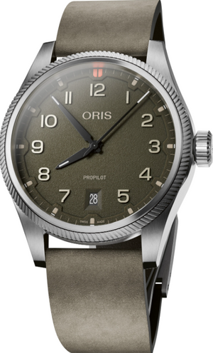 ProPilot Date Green/Green Leather Green Dial
