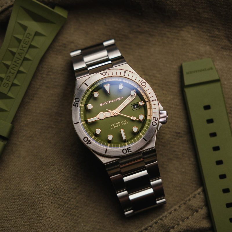Boettger Diver Limited Edition Automatic Khaki | Khaki Dial