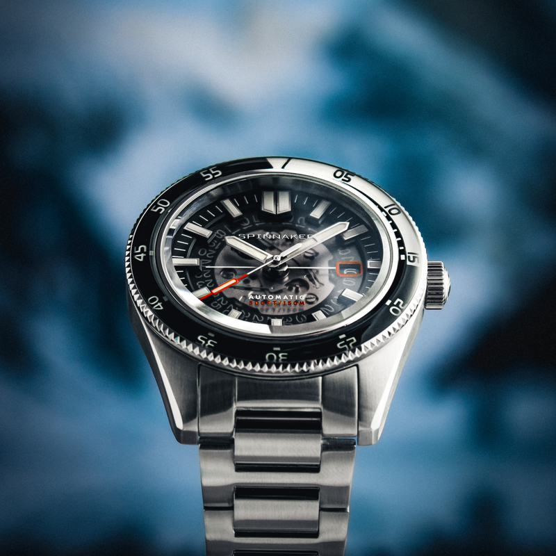 Fleuss Automatic Severn Edition Black / Stainless Steel | Black Dial